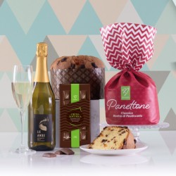 Cesto Panettone e Bollicine